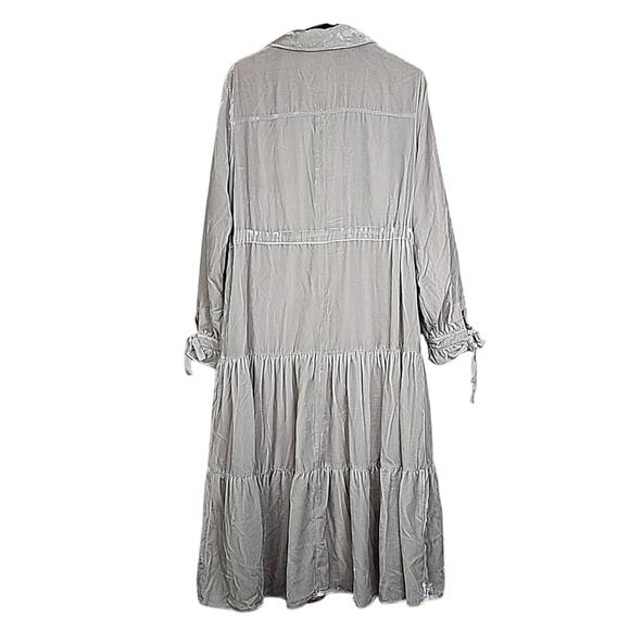 NWT Free People Belladonna Velour Duster Small Cardigan - Picture 3 of 7